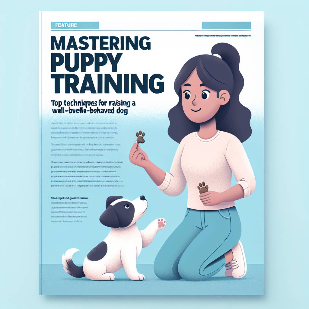 Mastering Puppy Training: Top Techniques for Raising a Well-Behaved Dog