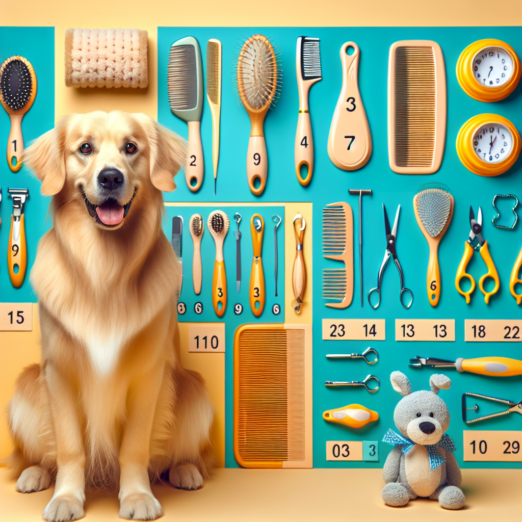 dog grooming tools