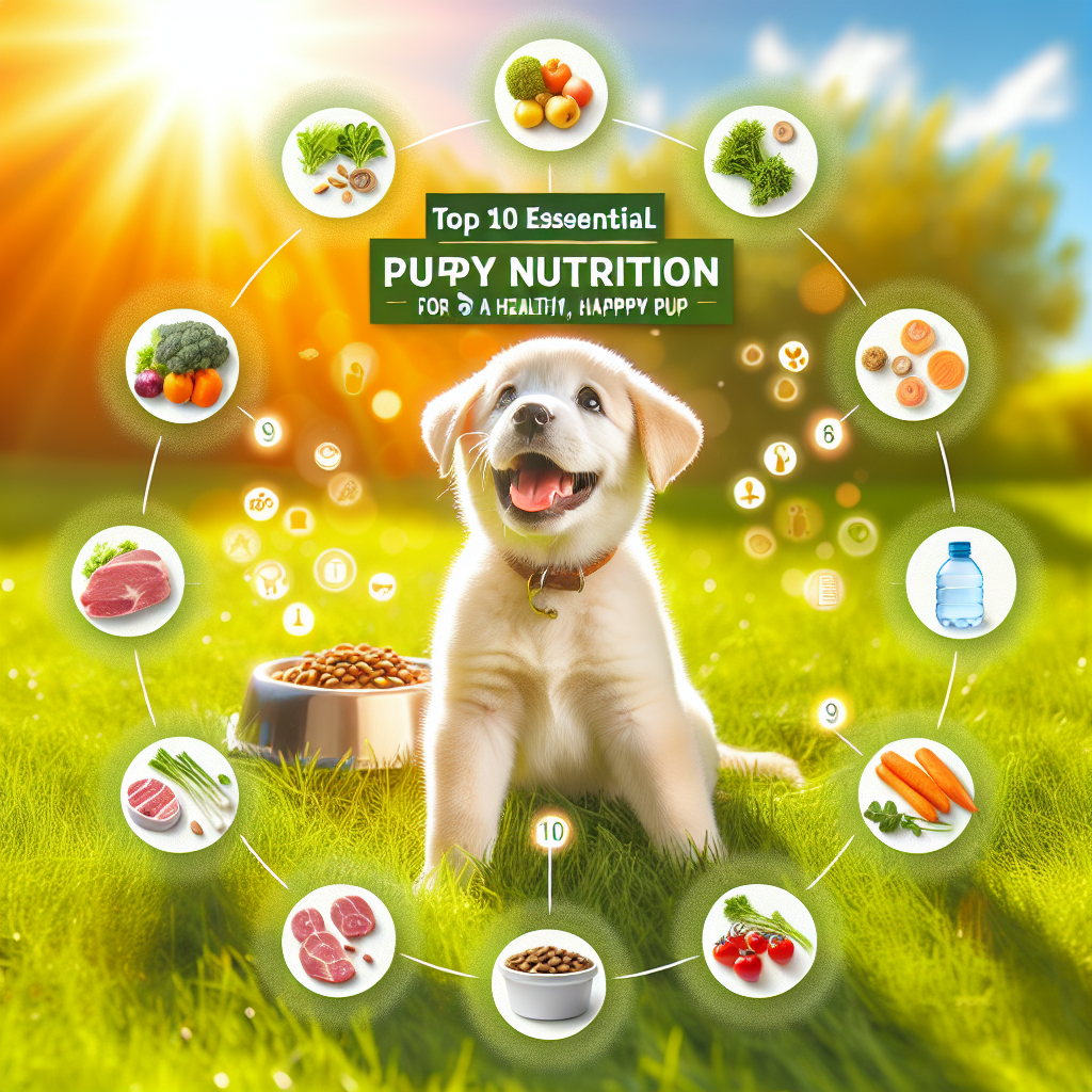 Top 10 Essential Puppy Nutrition Tips for a Healthy, Happy Pup